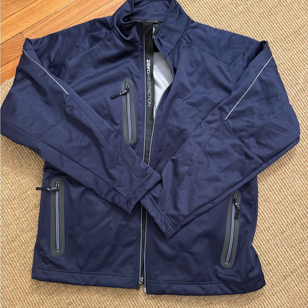 Men's Zero Restriction Navy performance Jacket